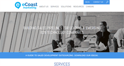 Desktop Screenshot of ecoastmarketing.com